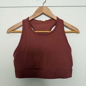 Fabletics Trinity High Impact Sports Bra Womens Size M Pink Athleisure Gym Yoga